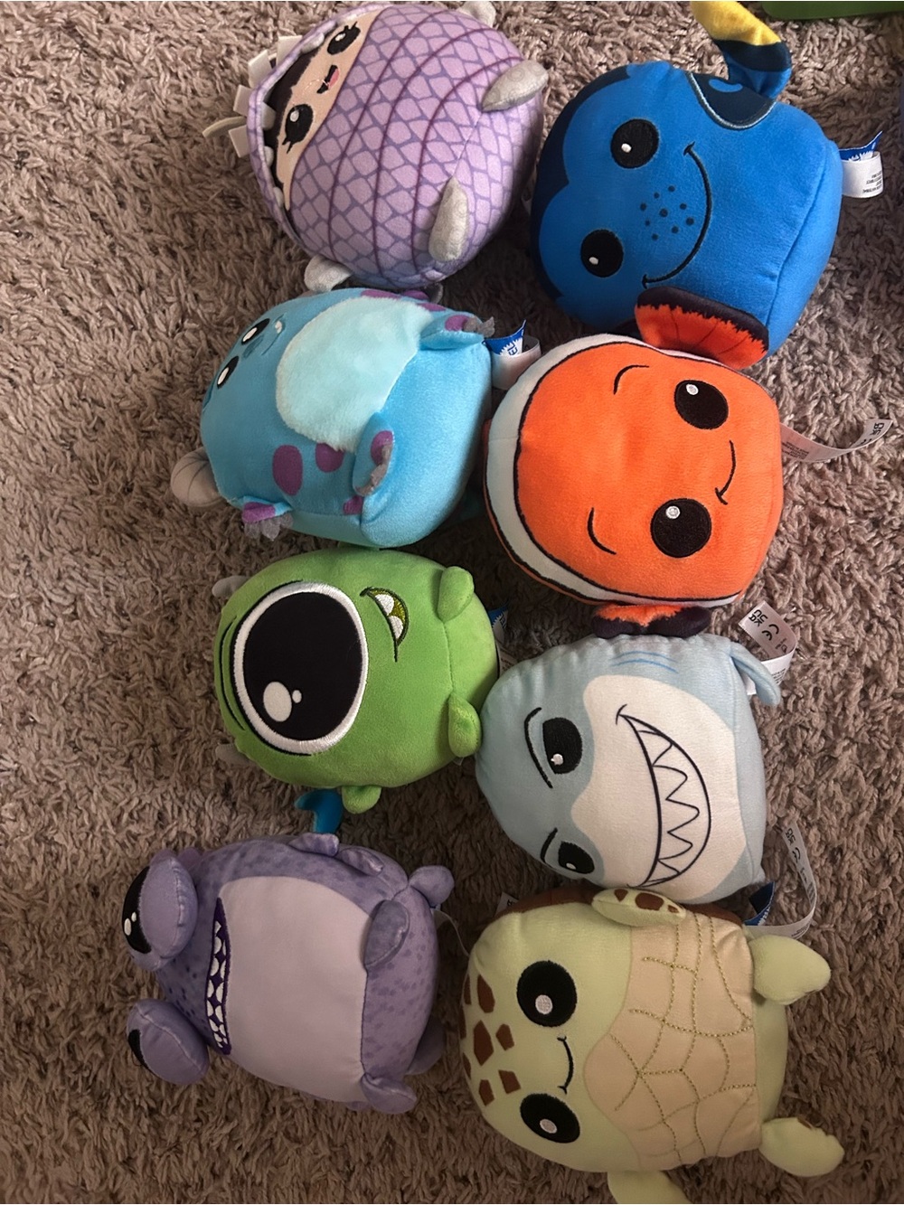 Cuutopia Disney Pixar plush bundle of 8 characters #pixar #bundle
